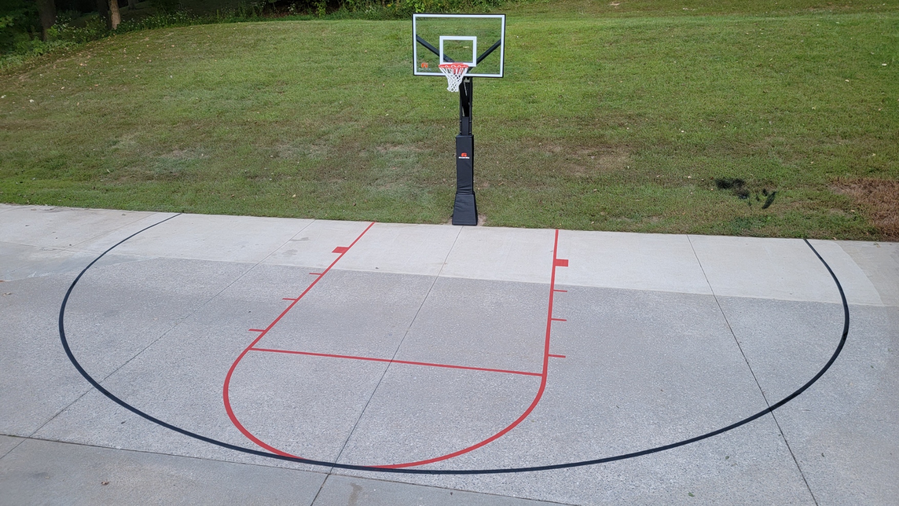 Painting Basketball, Pickleball, Four Square Precise Assemblies