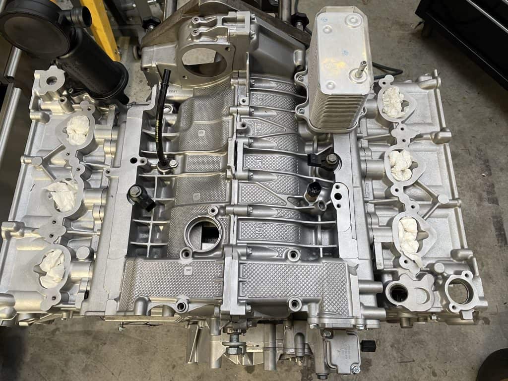Natstralen Porsche Boxter 3.2 engine - Precise Blasting