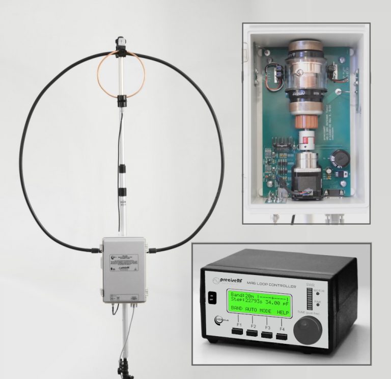 HG3 QRO 1.5 KW Stepper Mag Loop Antenna PreciseRF