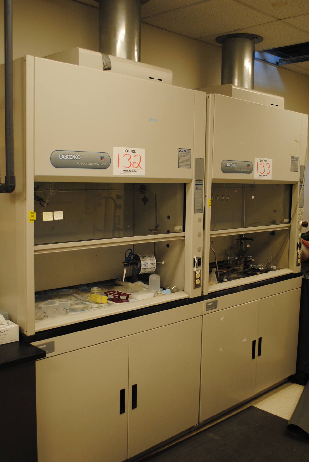 Labconco 4 Foot Fume Hood Cat 2247300 (2 available) Precision Mechanical