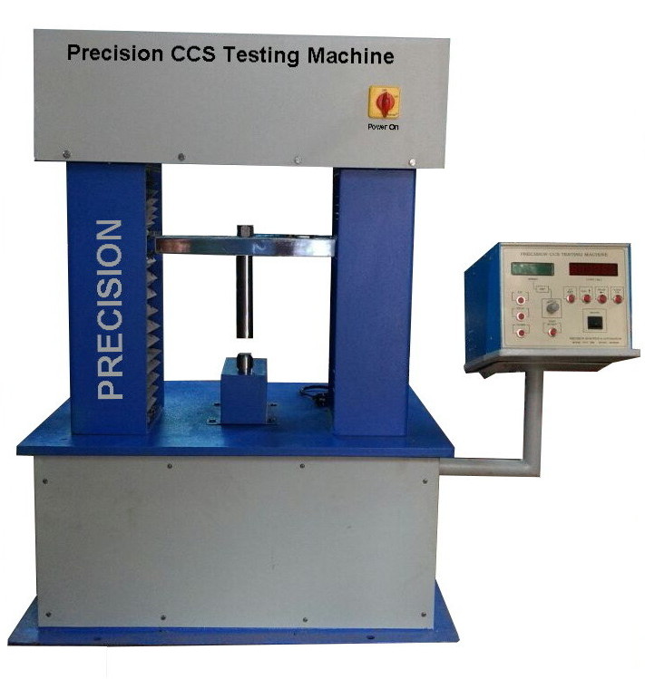 Cold Crushing Strength (CCS) testing machine