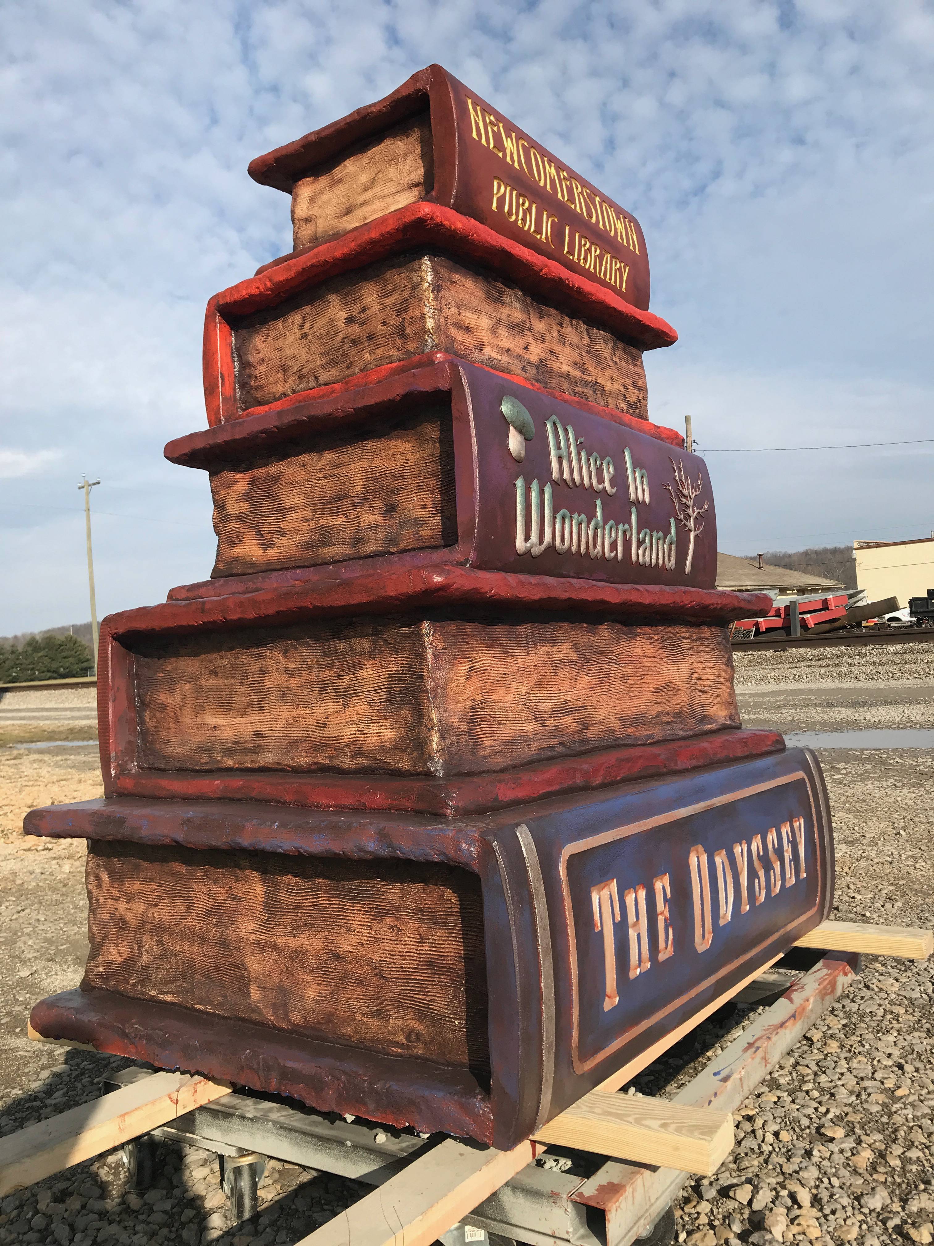 Booking the Public Library Signs Coastal Enterprises