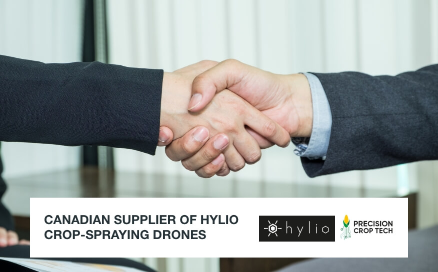 Canadian supplier of Hylio Precision Crop Tech