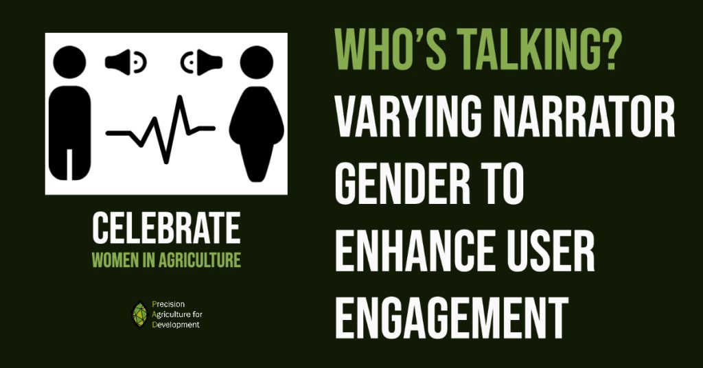 Who’s Talking? Varying Narrator Gender to Enhance User Engagement