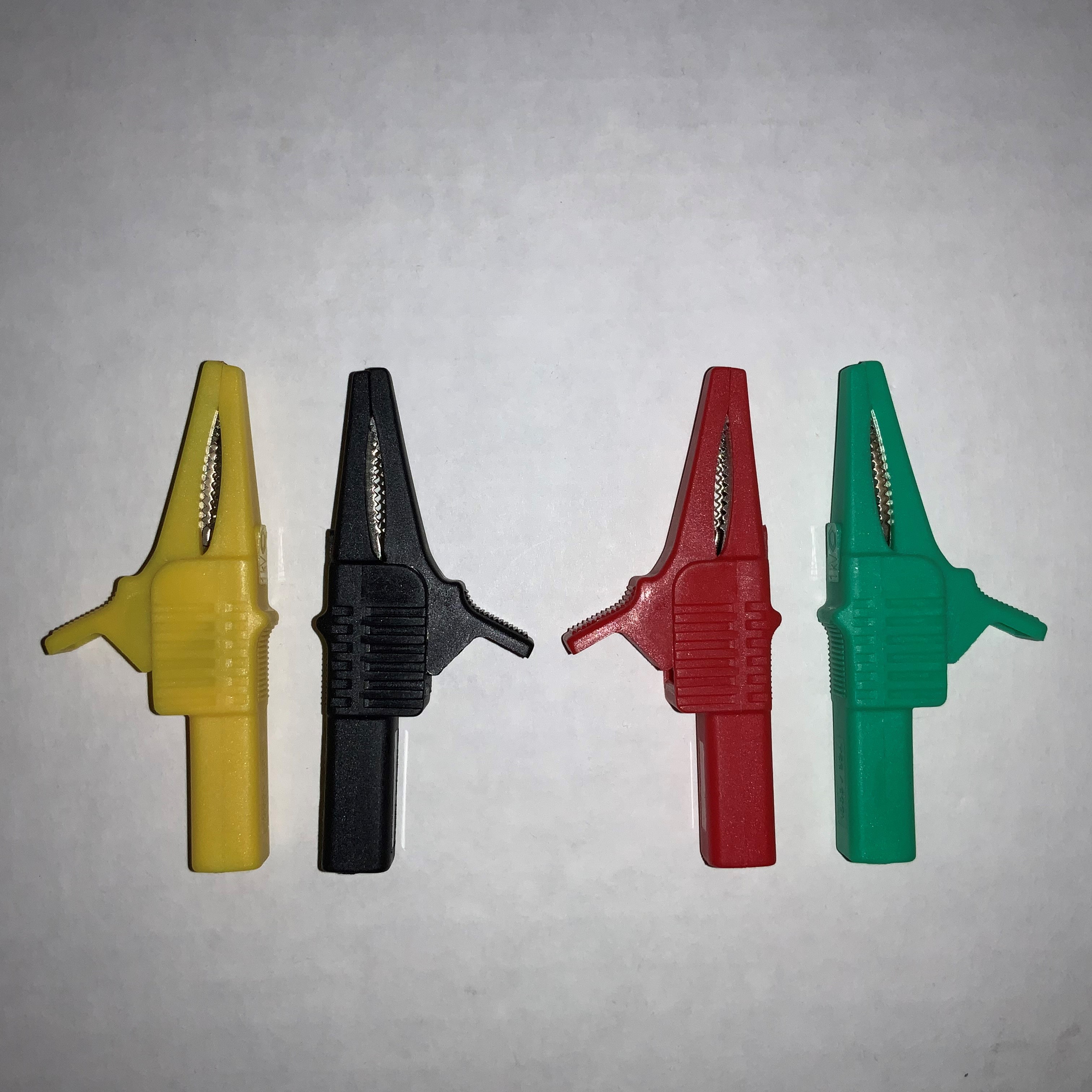 Crocodile Clips Set of 4 Precision Distributing Frequency Specific