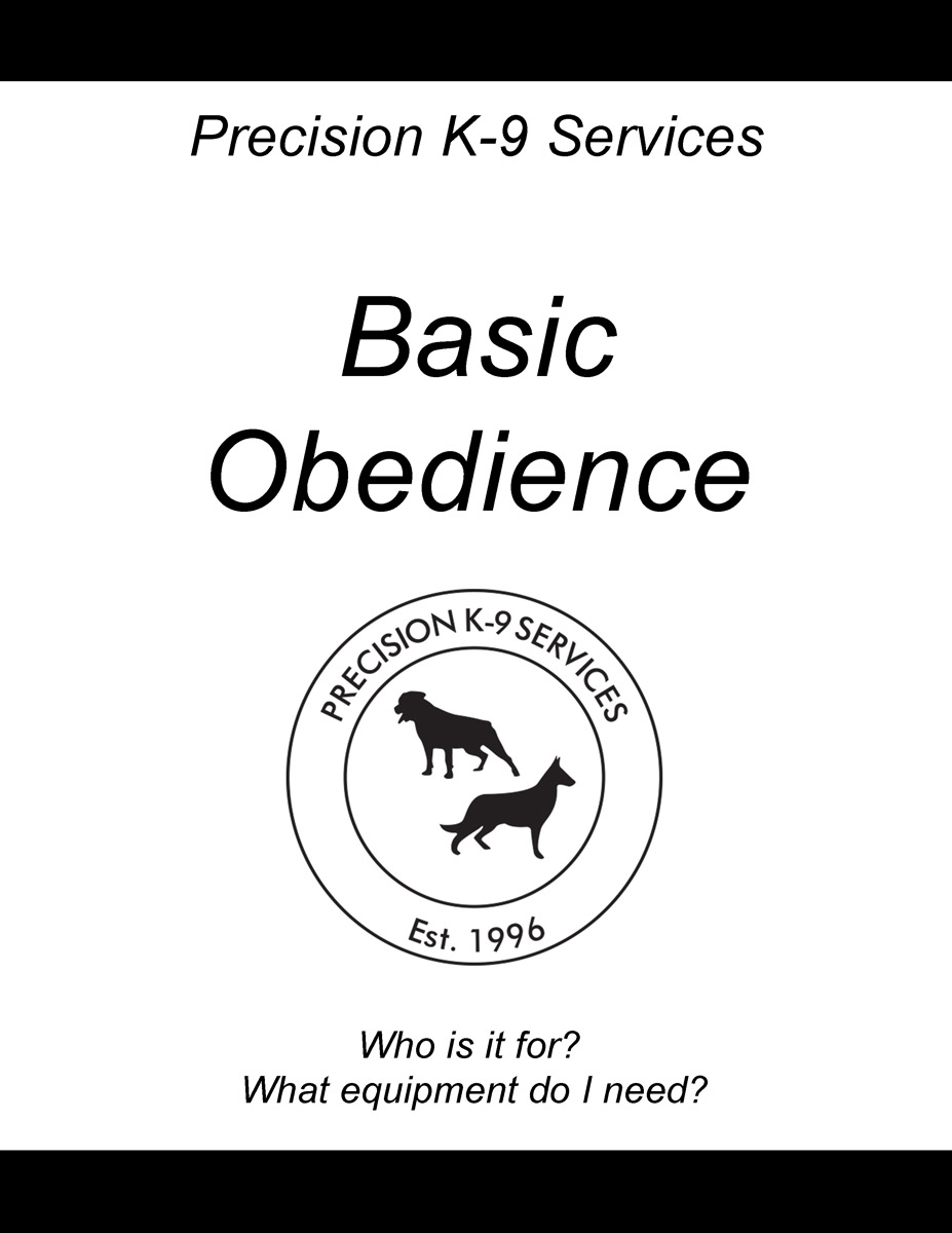 Basic obedience Precision K9 Services