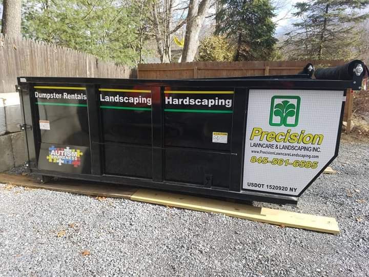 Dumpster Rentals Precision Lawncare & Landscaping Newburgh NY