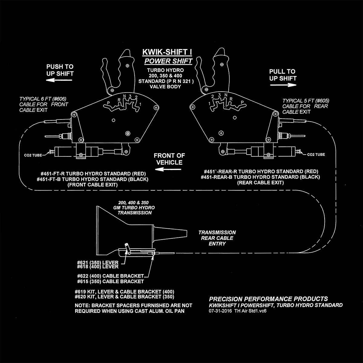Power Shift Air Shifter Precision Performance Products