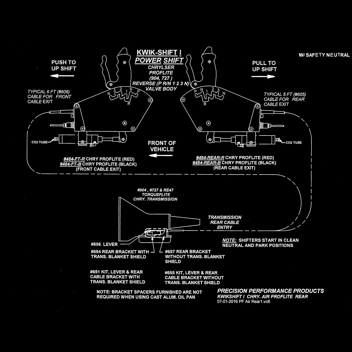 Power Shift Air Shifter Precision Performance Products