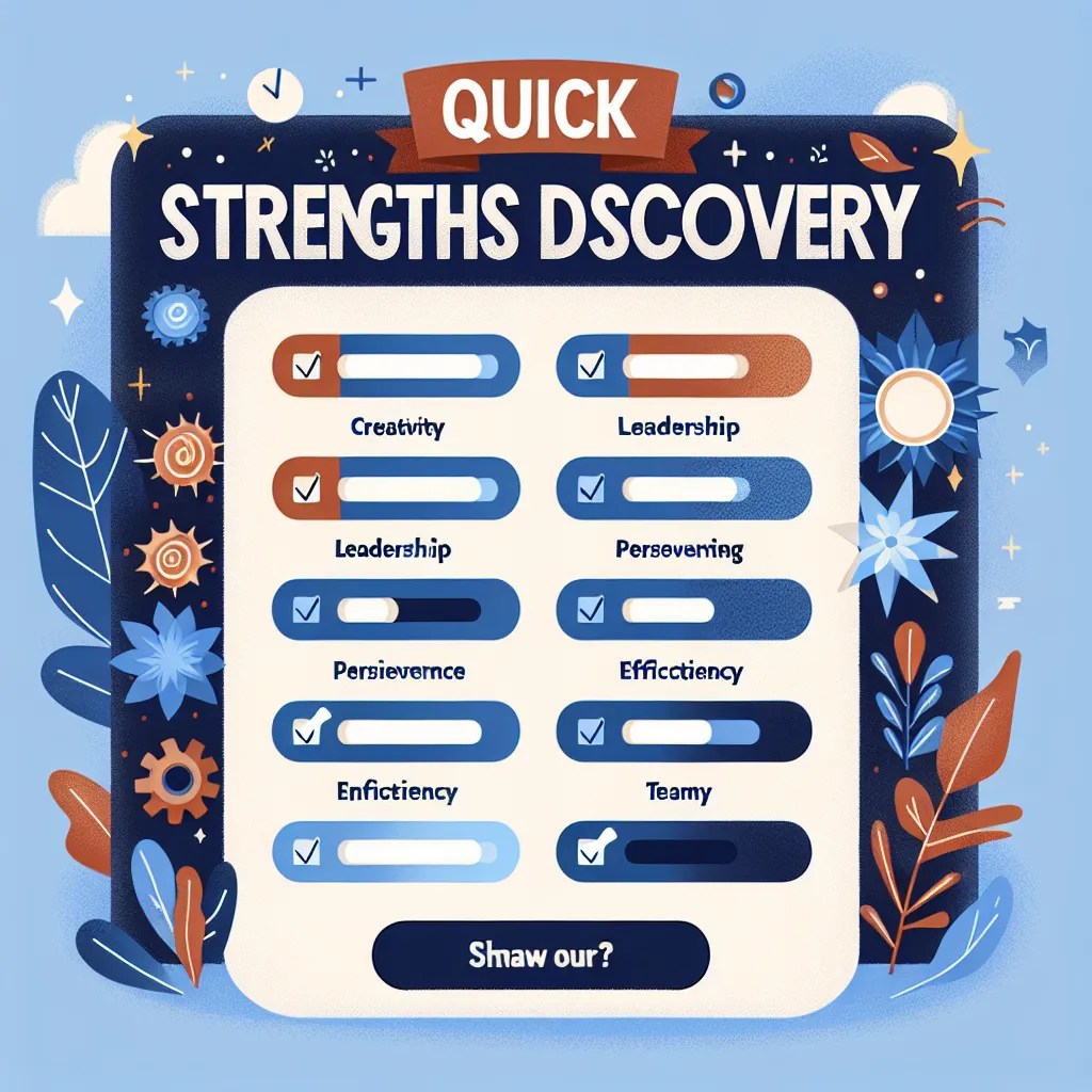 Free Strengths Finder Quiz Quick Strengths Discovery Precision