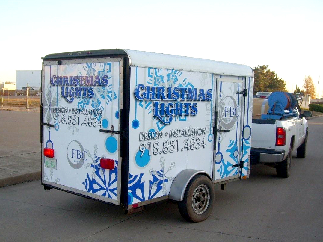 Enclosed Trailer Wrap Precision Sign & Design