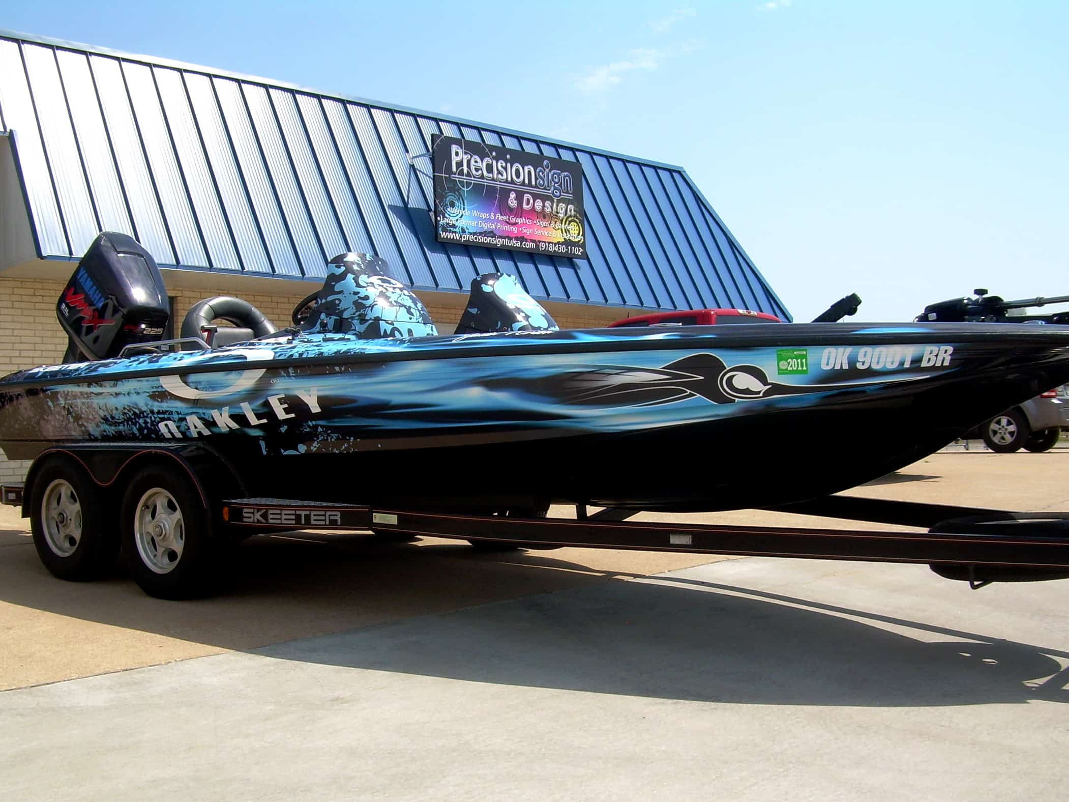 Bass Boat Wraps Precision Sign & Design