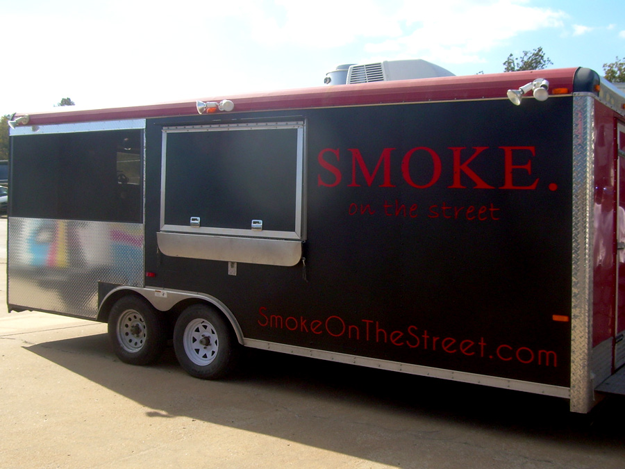 Tulsa Concession Trailer Wrap Precision Sign & Design