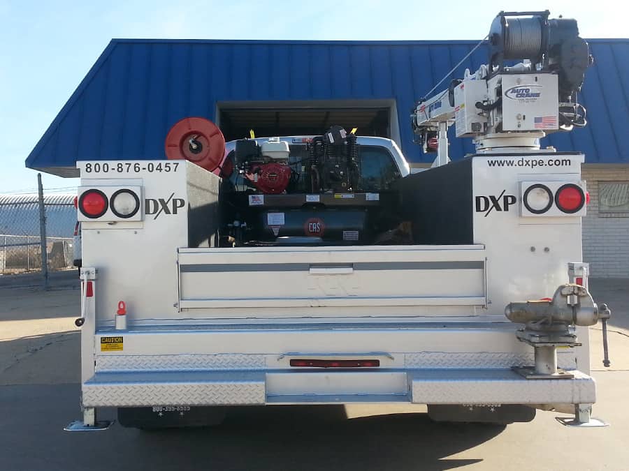 Ford Crane Truck Vinyl Graphics Precision Signs Tulsa