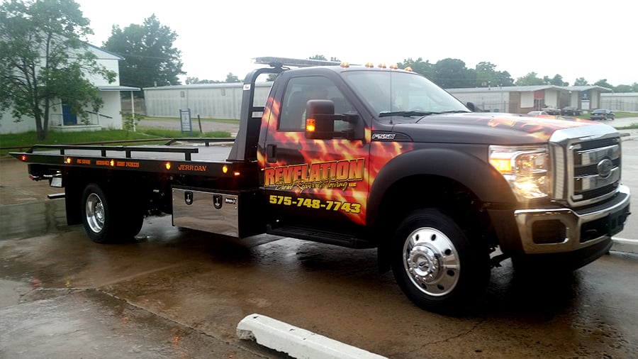 Tow Truck Graphics Precision Sign & Design