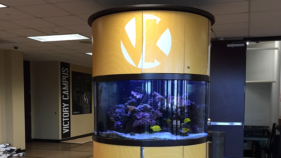 Victory Christian Fish Tank Wrap Precision Sign & Design
