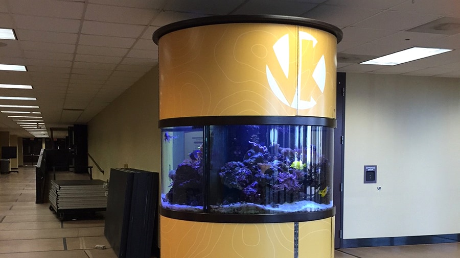 Victory Christian Fish Tank Wrap Precision Sign & Design