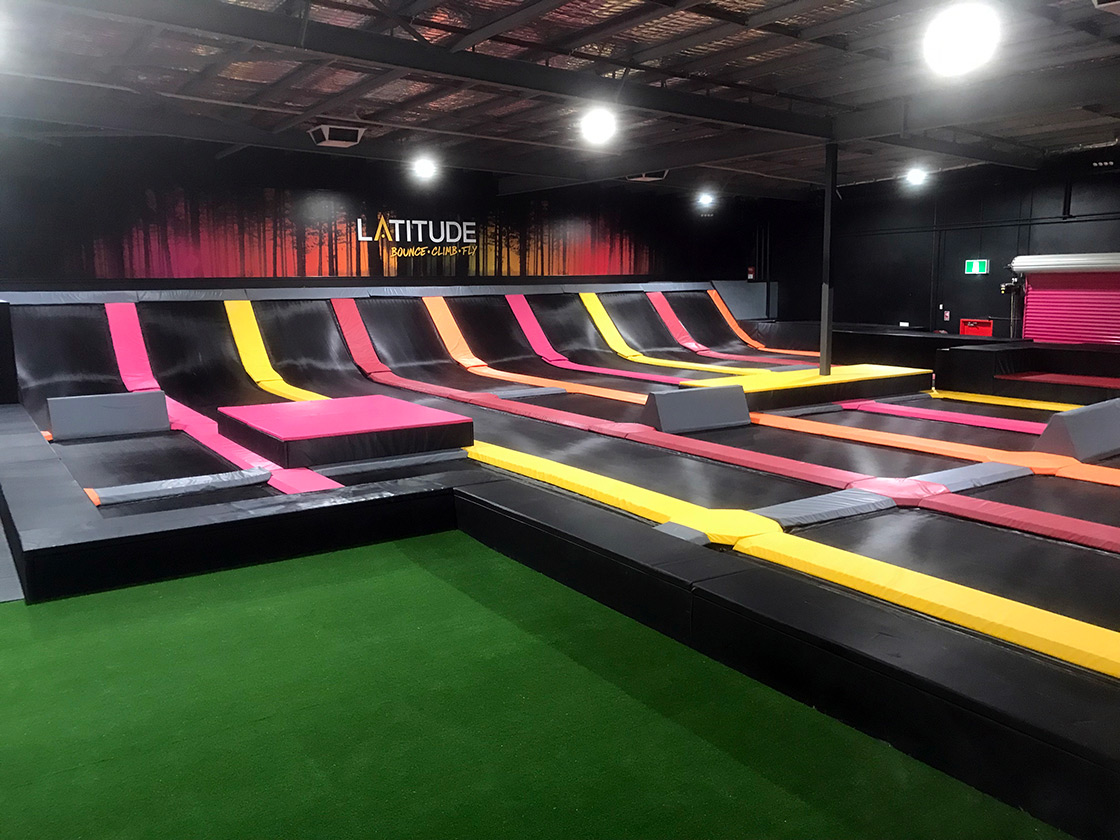 Latitude Trampoline Centre, Perth, WA Precision Tech Building Concepts