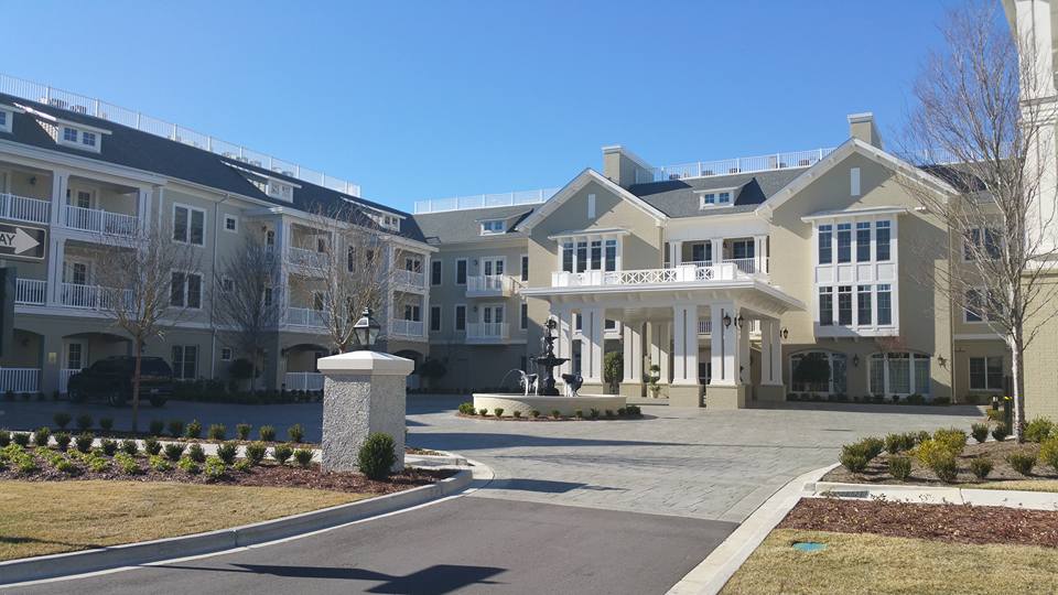 Motor Courtyard Day Precision Walls Inc.