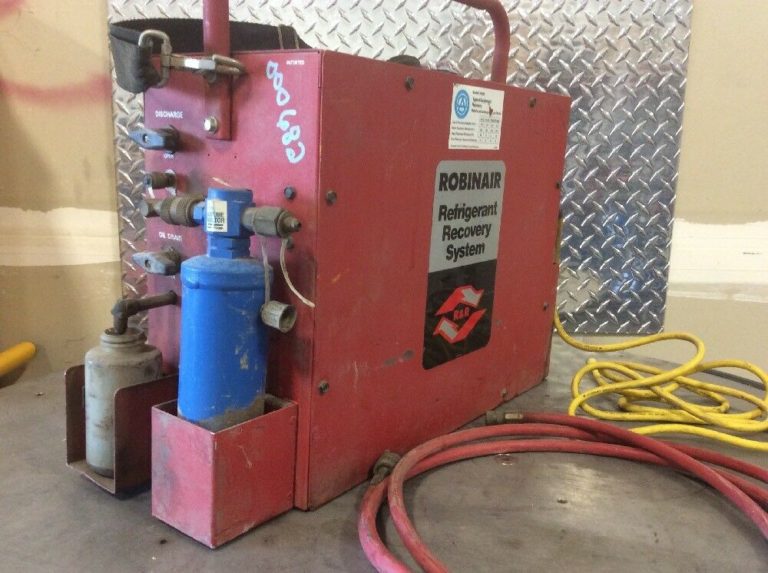 ROBINAIR 17650A REFRIGERANT RECOVERY RECYCLING MACHINE Precision
