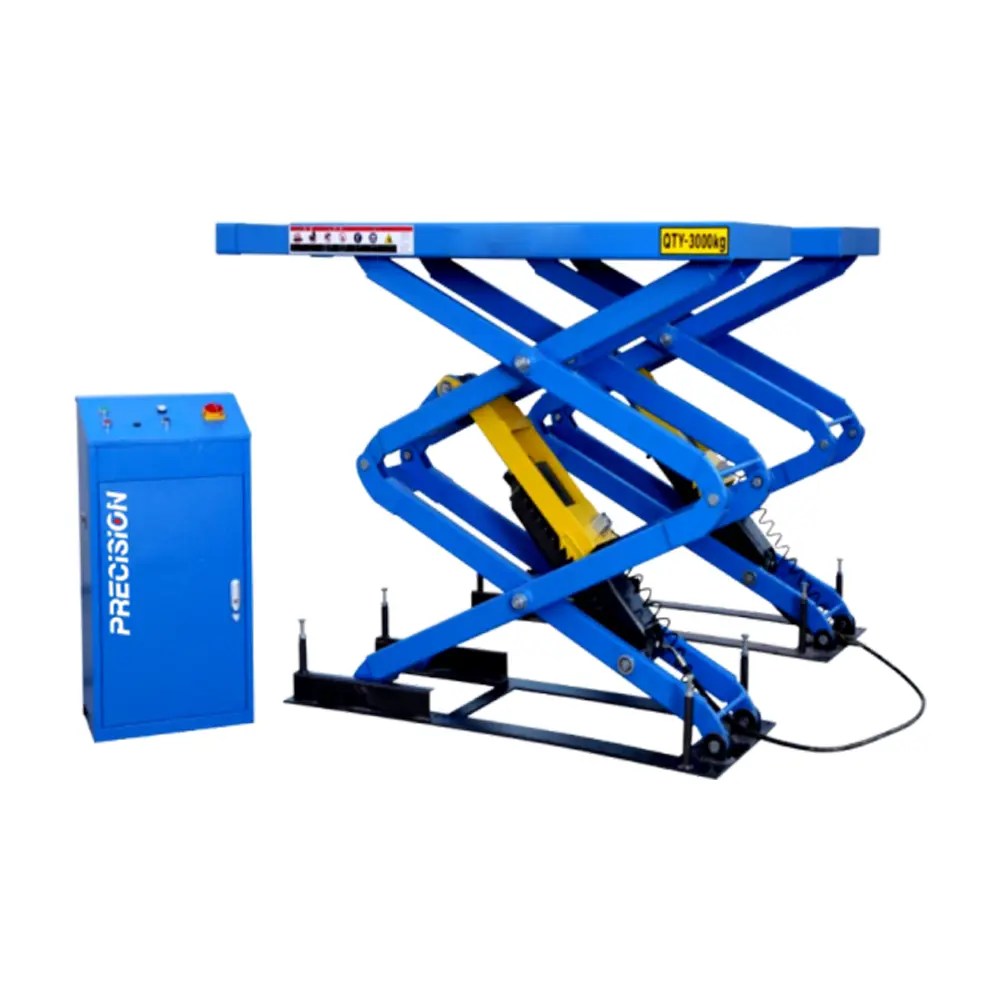 Inspection Hydraulic Scissors Lift Precision