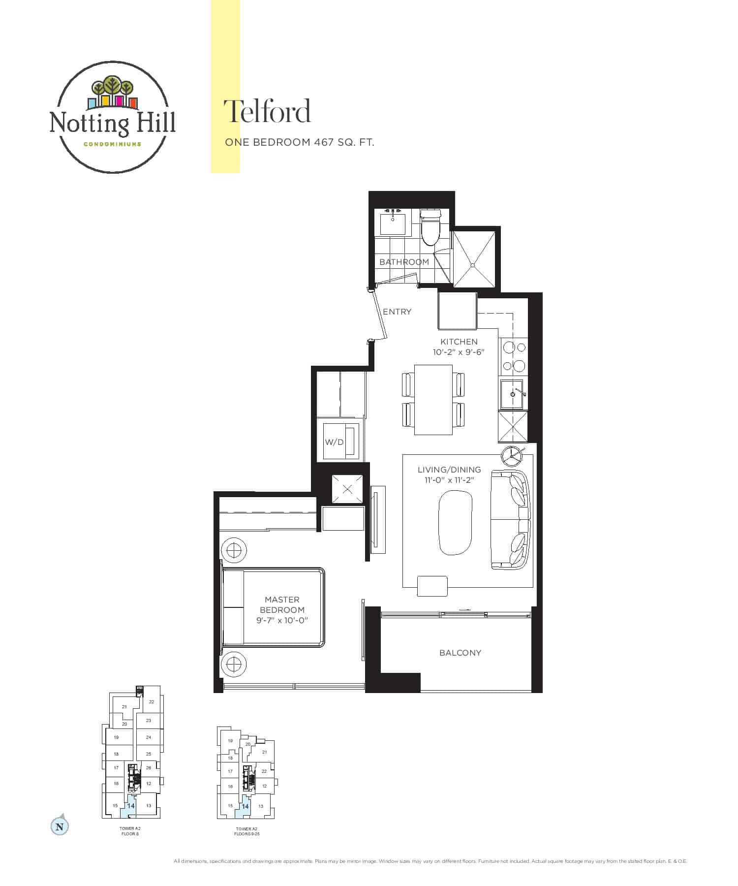 Notting Hill Condos Price Lists & Floor Plans Precondo