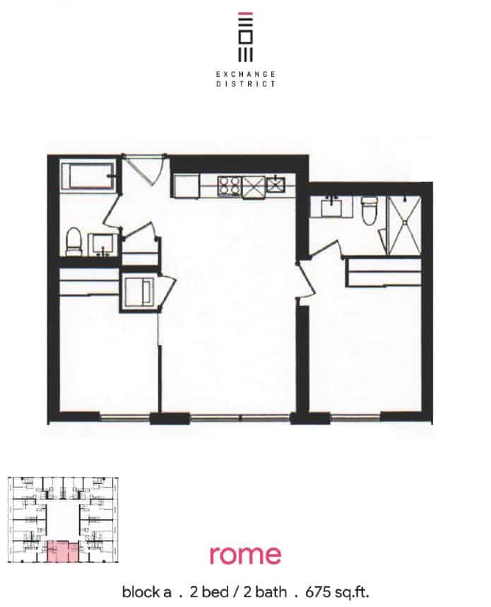 Exchange District Condos Price Lists & Floors Plans