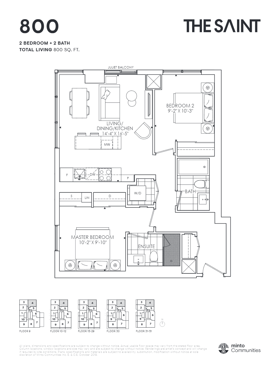 The Saint Condos Price Lists & Floor Plans Precondo