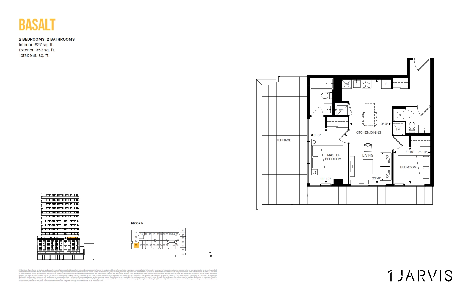 1 Jarvis Street Condos Prices & Floor Plans Precondo