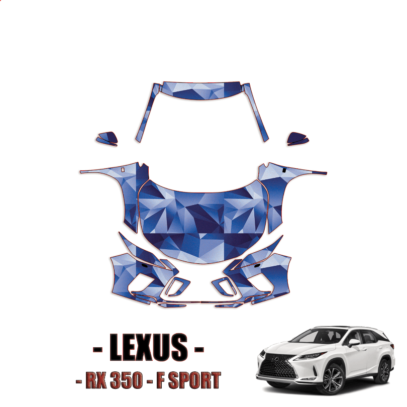 20202022 Lexus RX 350 FSport PPF Kit Pre Cut Paint Protection Kit