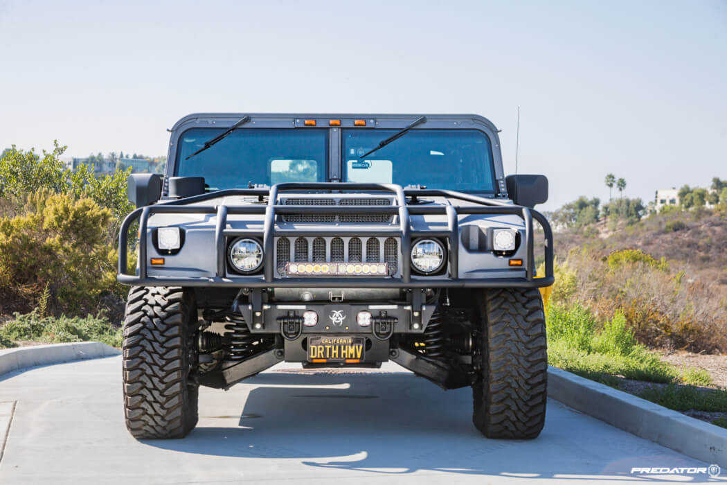 Hummer H1 gets a unique LineX Exterior & Interior coating