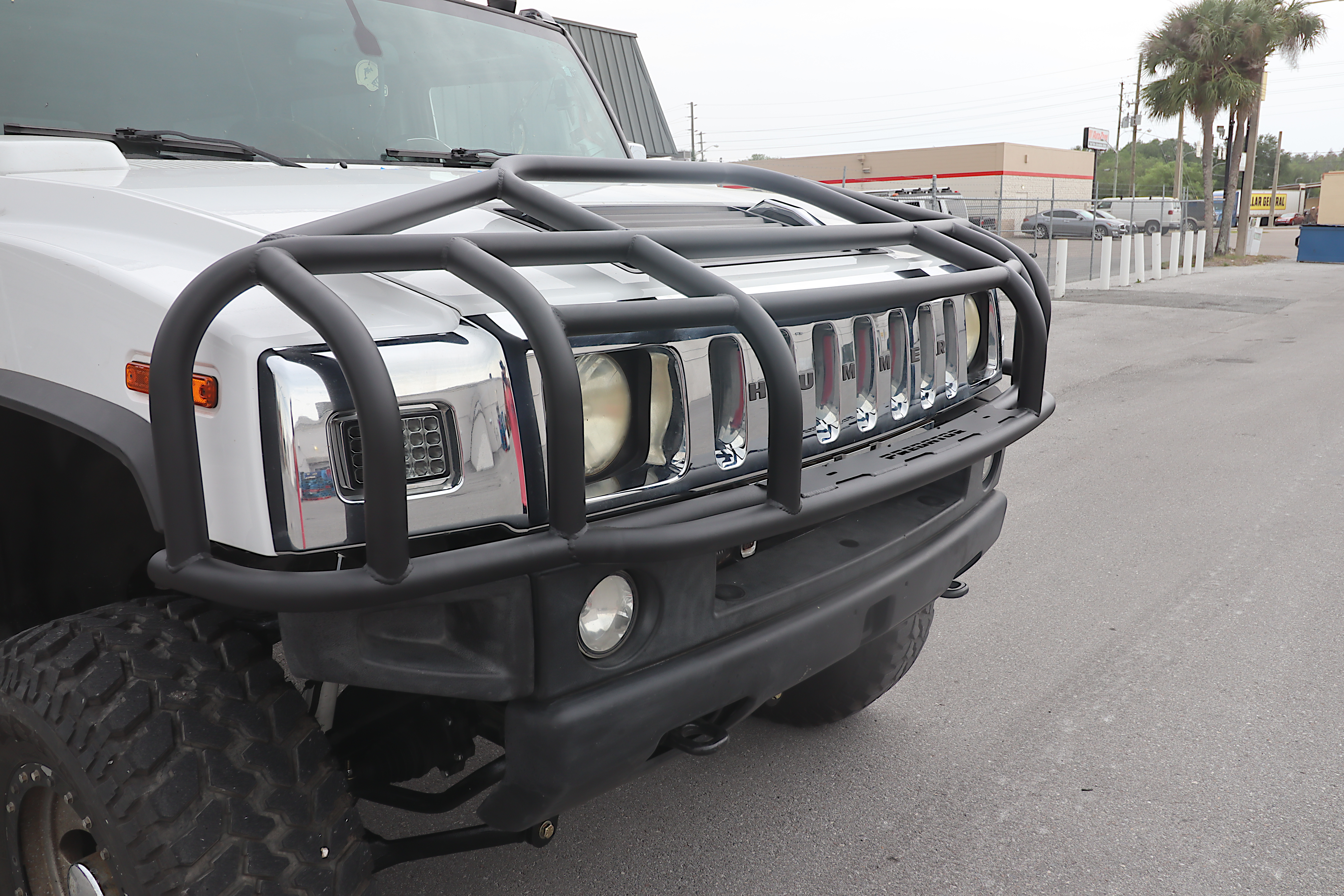 H2 DRing Brush Guard Predator Inc Hummer Accessories, Fabrication