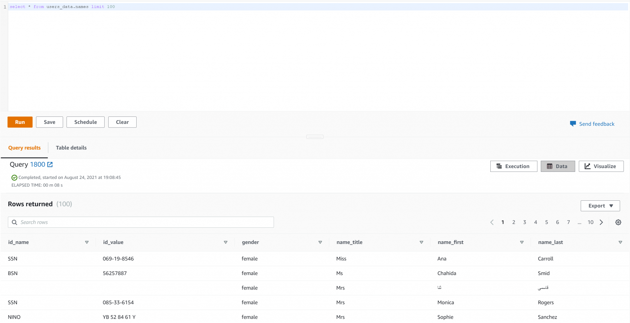 How to create tables and query data in Redshift Spectrum from S3
