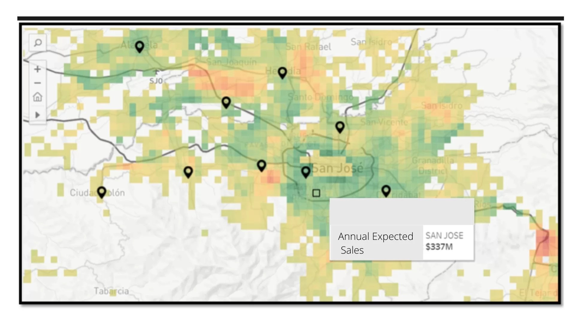 Heat maps for real estate investments Predik Data