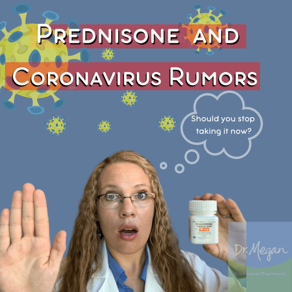 Prednisone 💊 & Coronavirus Rumors Should I Stop Taking It Now? Dr. Megan