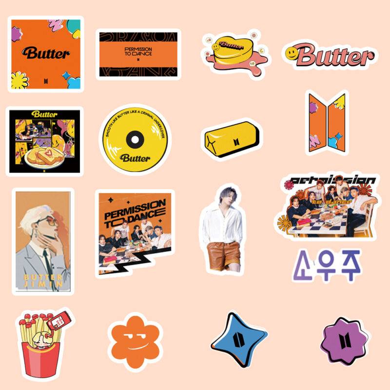 BTS Album Based Sticker Collection Preeti