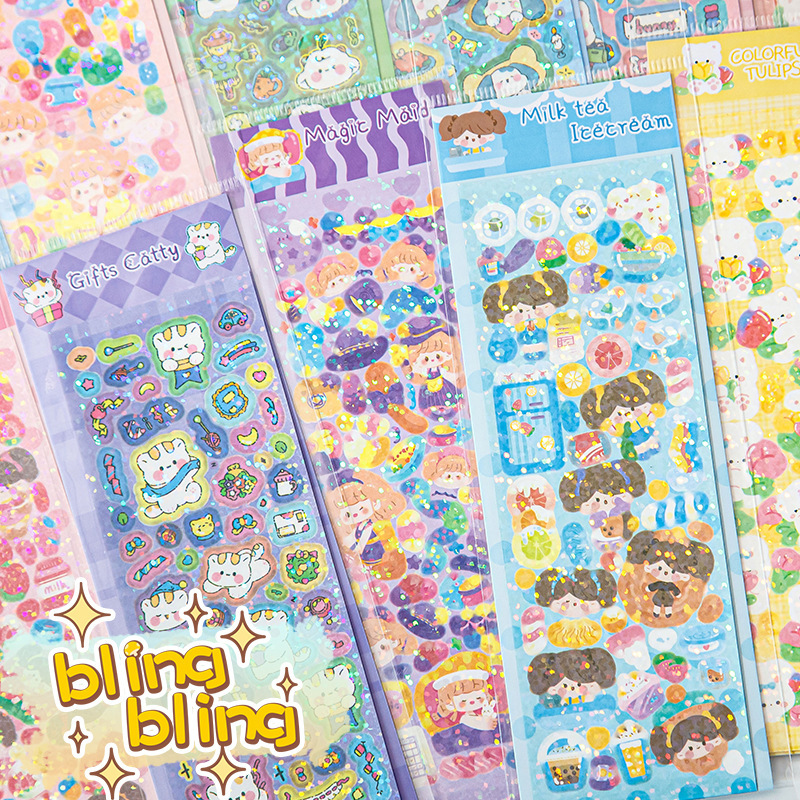 Kawaii DIY Decorative Journal Sticker Preeti