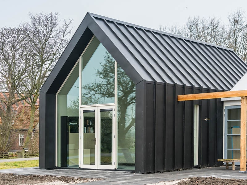 Offerte aanvragen prefab recreatiewoning tuinkantoor Prefab Design b.v.