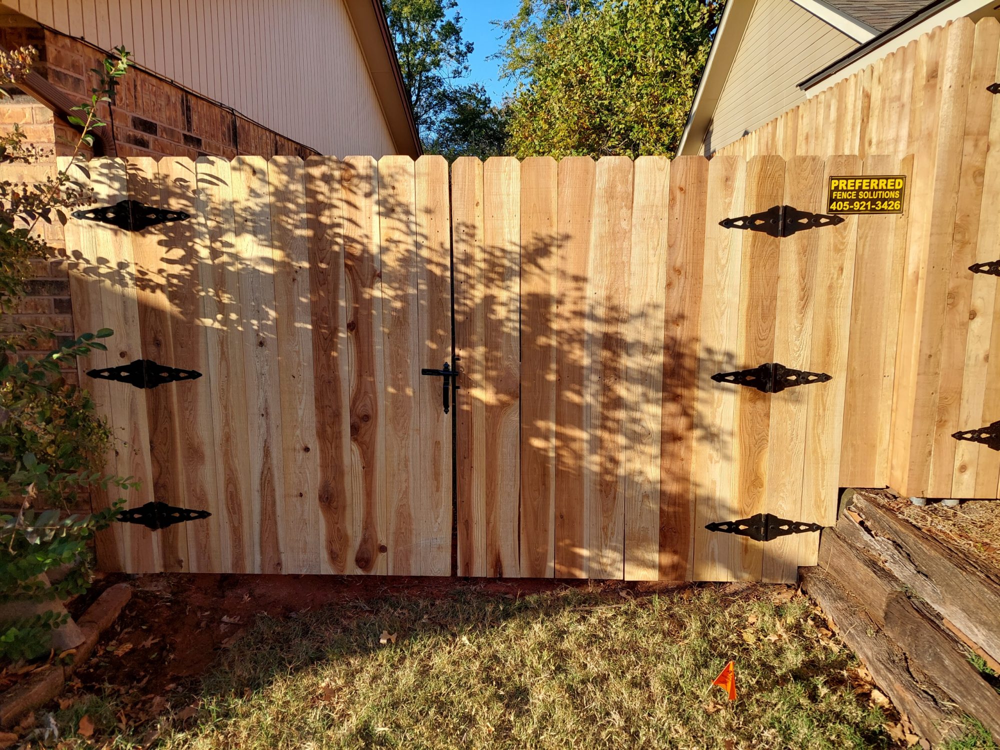 Stockade Wood Fence Installation & Replacement in OKC