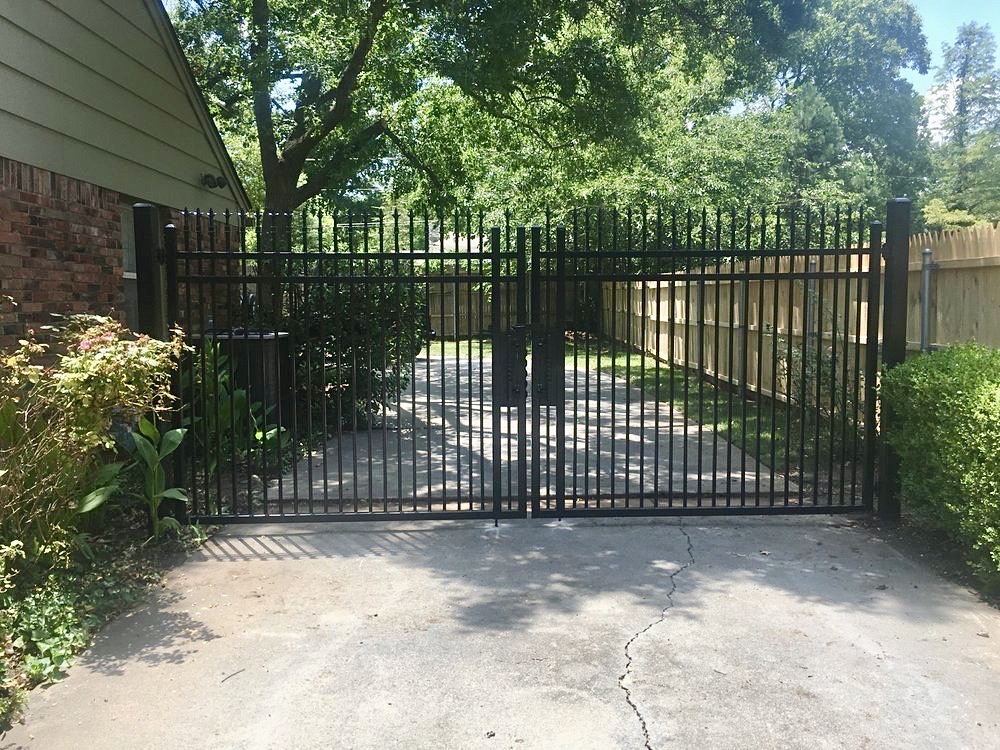 Ornamental Iron Fence Installation in OKC Preferred Fence Solutions