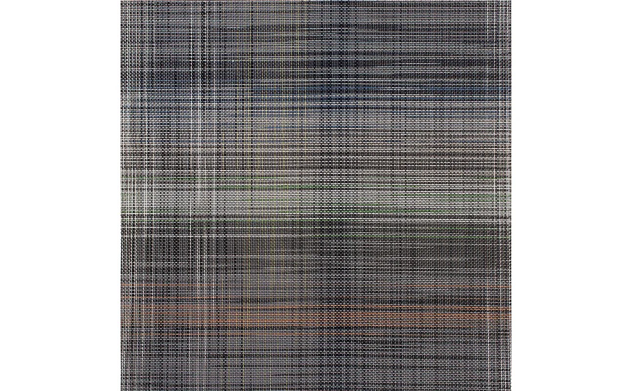 Chilewich Grey Plaid 72" Marine Floor Covering Fabric