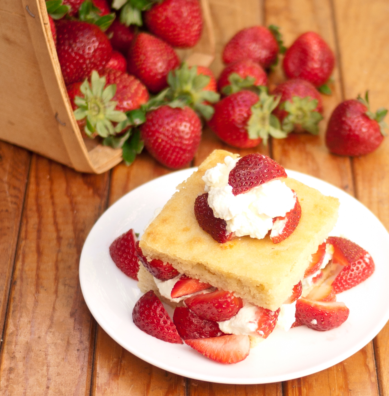 Strawberry Shortcake Low Carb, Gluten Free, Sugar Free, Dairy Free