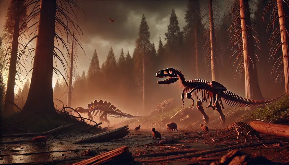 Cretaceous Food Chain Collapse Breaking Nature's Balance