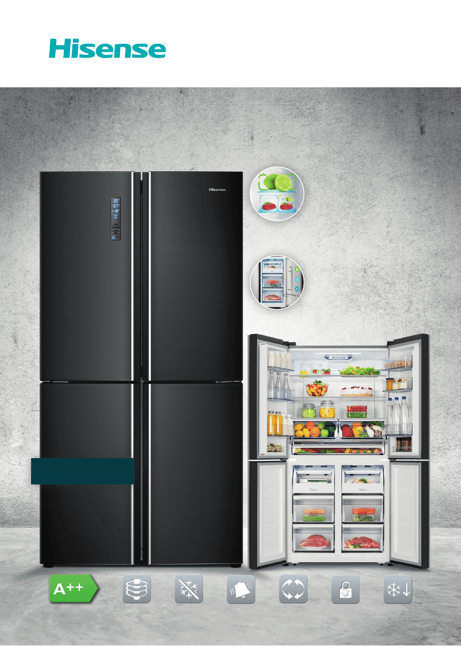 Datenblatt zu Hisense RQ689N4AF2 French Door Preisvergleich & Test 2024