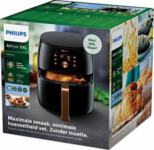 Philips HD9860/90 Premium Airfryer XXL HeißluftFritteuse Preisvergleich Test & Vergleich
