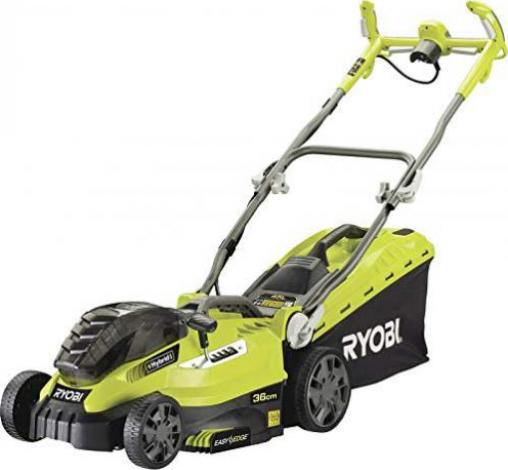 Ryobi RLM18C36H225F Hybrid Elektro/AkkuRasenmäher inkl