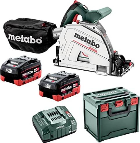 Metabo KT 18 LTX 66 BL Akku-Tauchsäge inkl. Koffer + 2 Akkus 8.0Ah