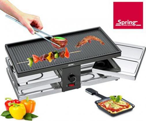 Spring Raclette8 Schwarz Raclette (3267717001) Preisvergleich Test