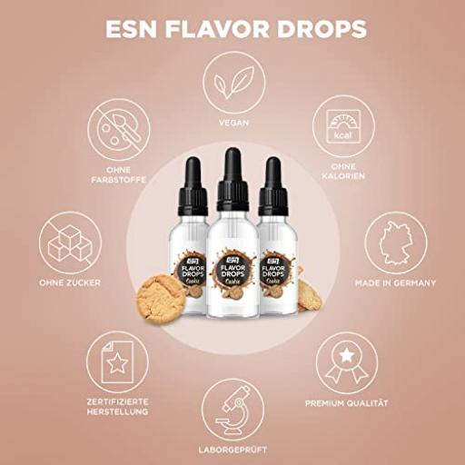 ESN Flavor Drops Cookie 50ml kaufen Preisvergleich & Test 2023