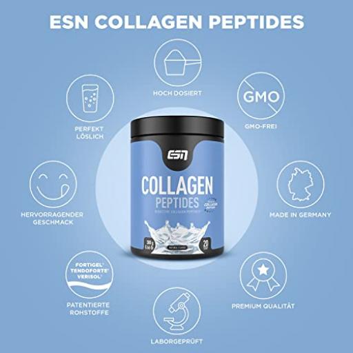 ESN Collagen Peptides Natural 300g kaufen Preisvergleich & Test 2023